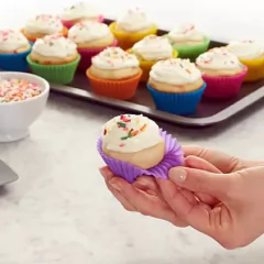 Kit 12 forminhas de Cupcake Muffins Bolinho - silicone sortidas - comprar online
