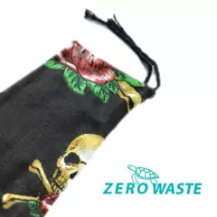 Porta canudo eco Skull mini bag multiuso - comprar online