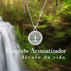 Pingente aromatizador Árvore da vida | Perfume-se naturalmente!