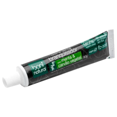Creme Dental Branqueador Menta & Carvão Vegetal Boni Natural 90g - comprar online