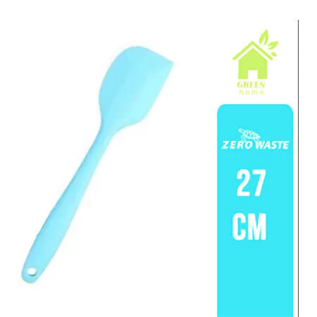 Espatula de Silicone Azul Bebê - Zero Waste