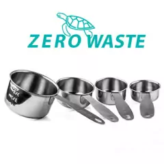 Kit de Medidores 4 peças Inox Zerowaste (xícara medida) - comprar online