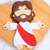 Recorte em feltro Jesus Cristo - Tamanhos a escolher - Corte a laser - Pascoa na internet