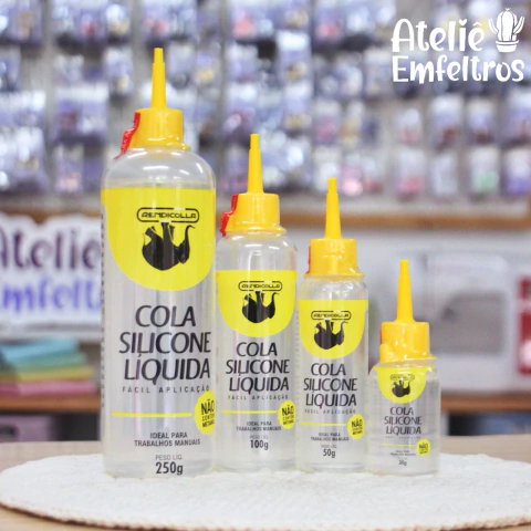 Cola de Silicone Líquida Rendicolla – 30g, 50g, 100g e 250g para Artesanato e Trabalhos Manuais - comprar online