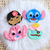 Recorte Pingentes De Natal Bolinhas em Feltro Lilo e Stitch- Unidade ou Kit com 4 - Lilo, Stitch, Angel, Xepa - comprar online