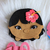Recorte Pingentes De Natal Bolinhas em Feltro Lilo e Stitch- Unidade ou Kit com 4 - Lilo, Stitch, Angel, Xepa