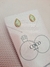 Aros Gota Zirconia