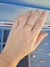 Anillo Zirconias Cubic talle 23