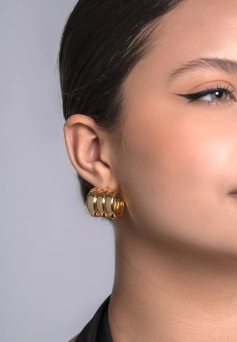 Triple Argollas Tubo - comprar online