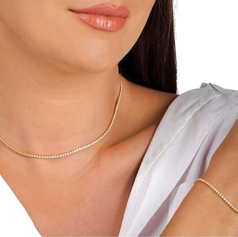 Duo Chocker + Pulsera Riviera - comprar online
