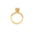 Anillo Solitario con circonitas Talle 16 - comprar online