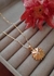 Collar Dorado Flor - comprar online