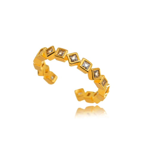 Anillo Ajustable Zircónia Cubic - comprar online