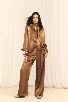 Calça Pantalona Foil