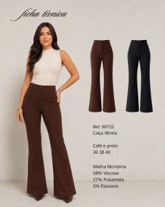 Calça Mirela malha montaria