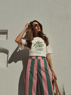 Calça Sarja Cargo Listrado - loja online