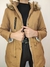 PARKA DE NIÑA GABARDINA CON PELUCHE
