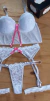 conjunto YANELI tres piezas en microtull y puntilla con less y porta ligas. - tienda online