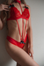 Artículo 5200 - Conjunto Bralette con Cuello Halter y Colaless