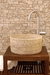 Bacha CILINDRICA de gres ceramico de apoyar - tienda online