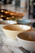 Bacha gres ceramico SEMIESFERA de apoyar colores PASTELES texturas - Fango diseño en bachas