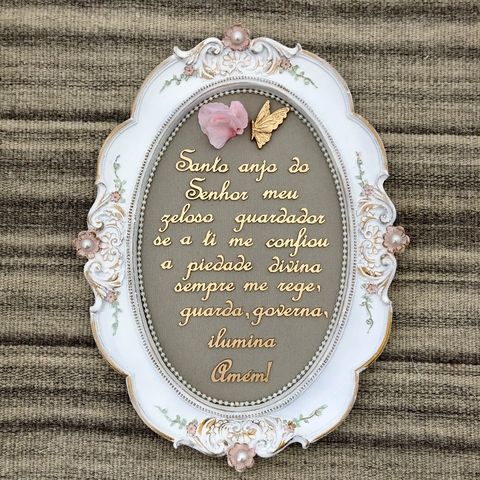 Quadro oração oval - comprar online