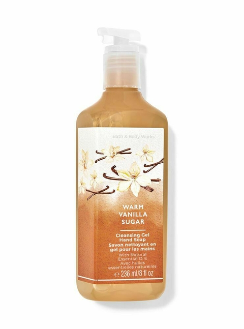 Sabonete em Gel para as Mãos Warm Vanilla Sugar Bath & Body Works - 236ml