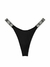 Calcinha de Tanga com Alça de Brilho Fio Dental Cor Black Victoria's Secret na internet