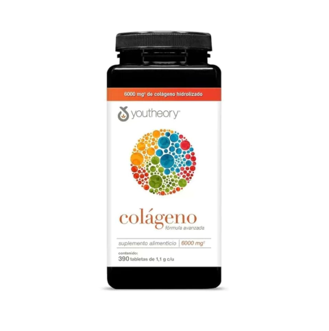 Colágeno + Biotina Youtheory - 390tablets