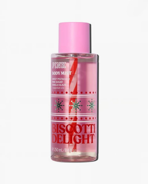 Body Splash Biscotti Delight Edição De Natal Pink - 250ml