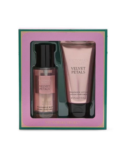 Mini Kit Velvet Petals Edição De Natal Victoria's Secret - 75ml