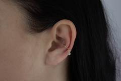 Piercing Fake Liso Pingente Mini Zircônia