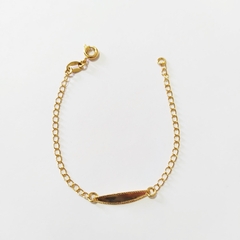 Pulseira Infantil Placa