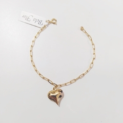 Pulseira Pingente Coração