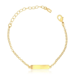 Pulseira Infantil Placa - comprar online