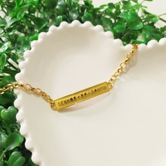 Pulseira Placa Senhor do Bonfim