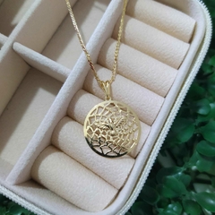 Gargantilha Pingente Mandala Espírito Santo