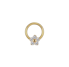 Piercing Argola Click Flor Daith