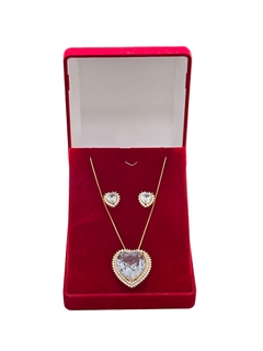 Conjunto Coração Cristal