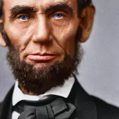 Foto Colorizada Abraham Lincoln