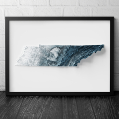 Mapa de Tennessee