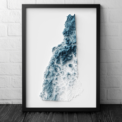 Mapa de New Hampshire