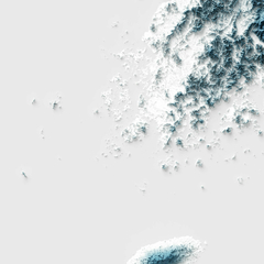 Mapa decorativo 3D sample 2
