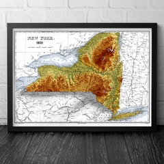 Mapa New York