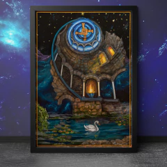 O Despertar de Kildare: O Templo Espiral de Brigid com moldura preta