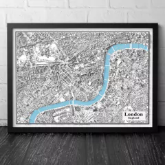 Mapa Lidar de Londres