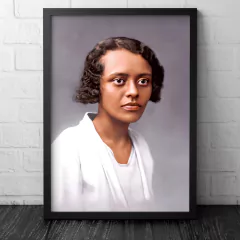 Foto Colorizada Almerinda Farias Gama