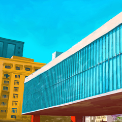 Pôster do MASP, Museu de Arte