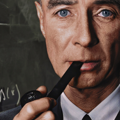 Foto Colorida de Oppenheimer do Projeto Manhattan