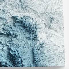 Mapa do Wyoming, Estados Unidos